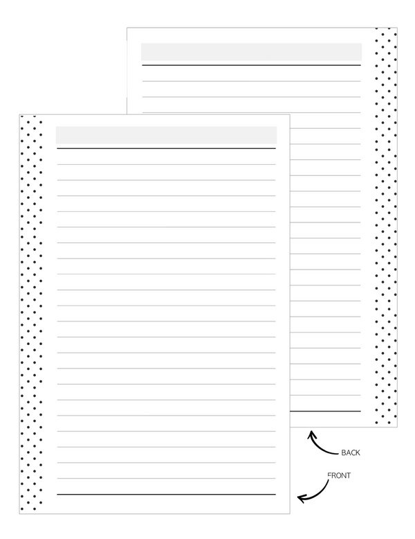 MN206 - Gift Received - Planner Inserts - PDF