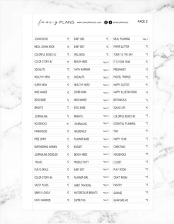 Sheet #2 - HP Sticker Book & Multi Pack Labels <Headers>