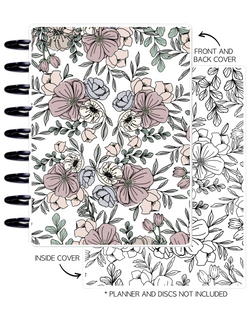 Cover Set of 2 FP X AMXO Floral Pattern <Double Sided Print>