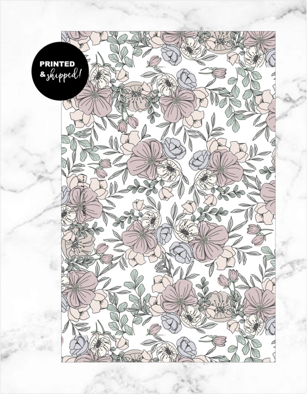 Vellum Dashboard Floral | FP X AMXO