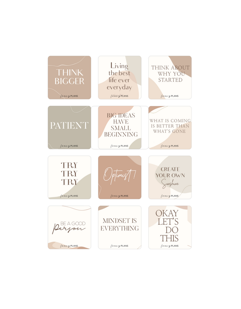 2 x 2 Inspiration Cards | GEOMETRIC SET #1