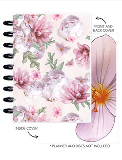 Cover Set of 2 LETS BLOOM Florals <Double Sided Print>