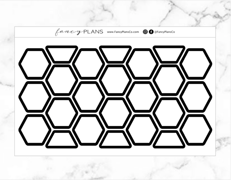 BLACK | Functional Hexagons