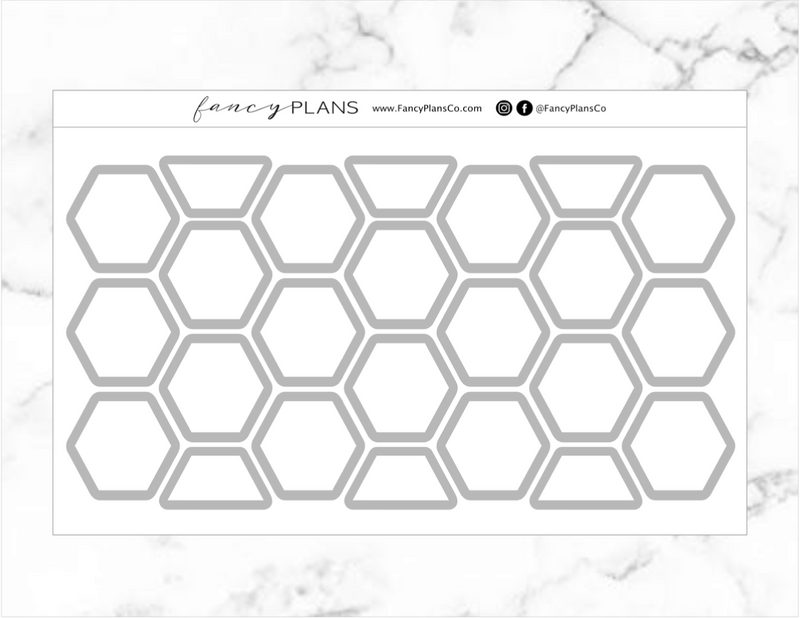 DK GRAY | Functional Hexagons
