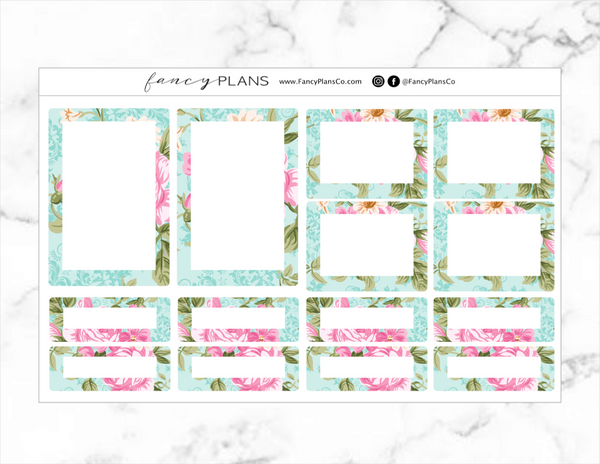 Floral TEAL | Functional Boxes