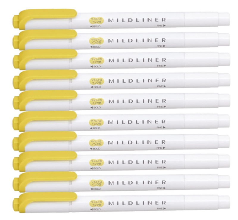 Mildliner Highlighter Marker