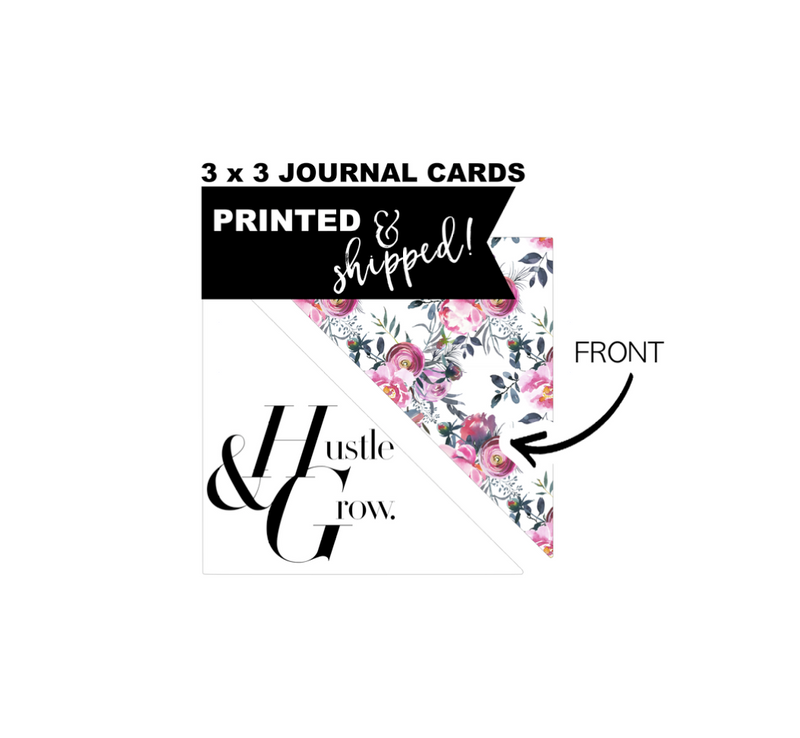 3 x 3 Inspiration Cards | TRIANGLE CLASSY QUOTES  #1