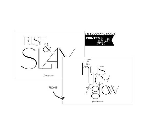 2 X 3 Inspiration Cards | CLASSY QUOTES