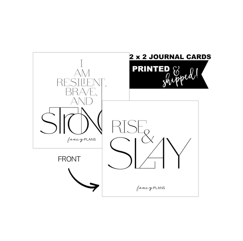 2 X 2 Inspiration Cards | CLASSY QUOTES  #3