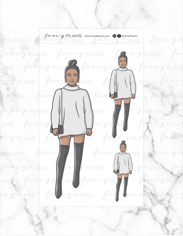 Fancy Dolls | MIA w. White Shirt