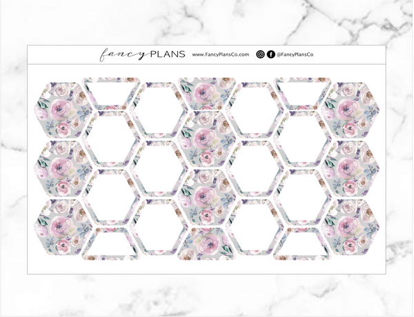 LOVELY FLORALS | Functional Hexagons