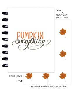 Cover Set of 2 AUTUMN BREEZE Pumpkin Everything <Double Sided Print>