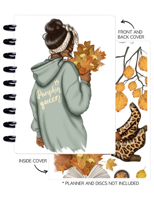 Cover Set of 2 AUTUMN BREEZE Pumpkin Queen <Double Sided Print>