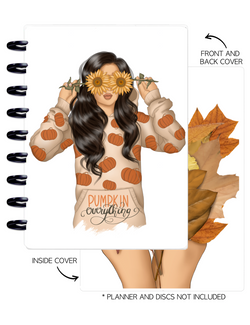 Cover Set of 2 AUTUMN BREEZE Pumpkin Everything Girls <Double Sided Print>