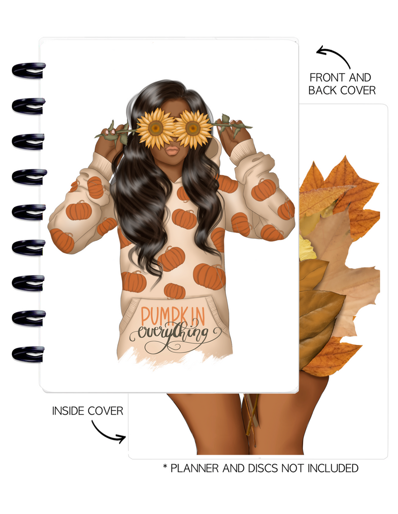 Cover Set of 2 AUTUMN BREEZE Pumpkin Everything Girls <Double Sided Print>
