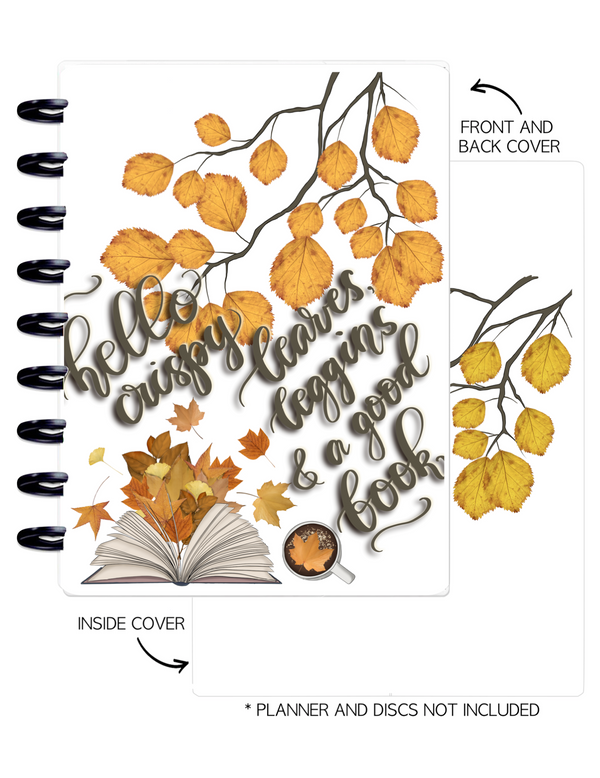 Cover Set of 2 AUTUMN BREEZE Quote Cover <Double Sided Print>