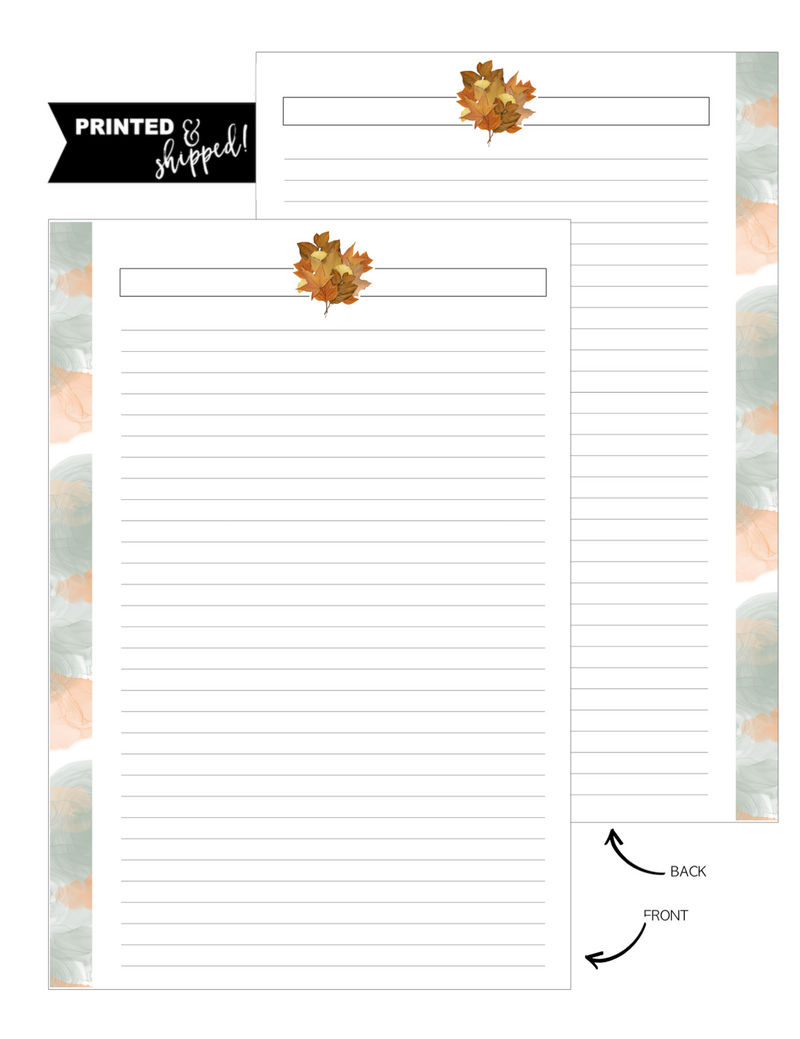 Autumn Breeze Fill Paper