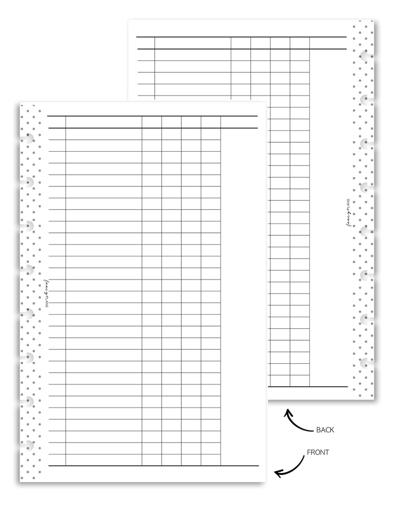 Blank Reference Fill Paper Fancy Plans Co