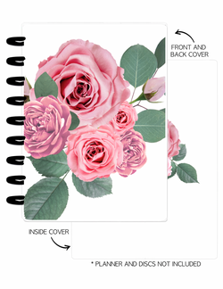 Cover Set of 2 CHOOSE HAPPINESS Floral <Double Sided Print>