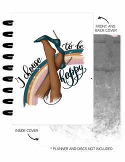 Cover Set of 2 CHOOSE HAPPINESS Choose to be Happy <Double Sided Print>
