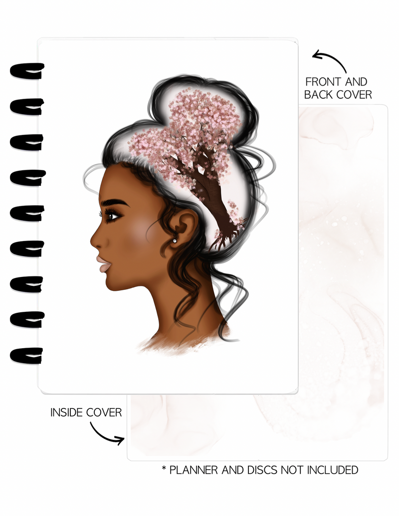 Cover Set of 2 CHOOSE HAPPINESS Tree Thoughts <Double Sided Print>