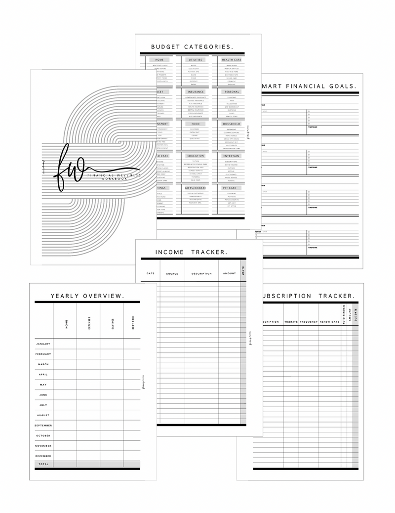 Financial Wellness Workbook