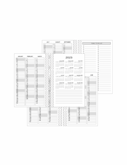 2023 Year At A Glance | Calendar