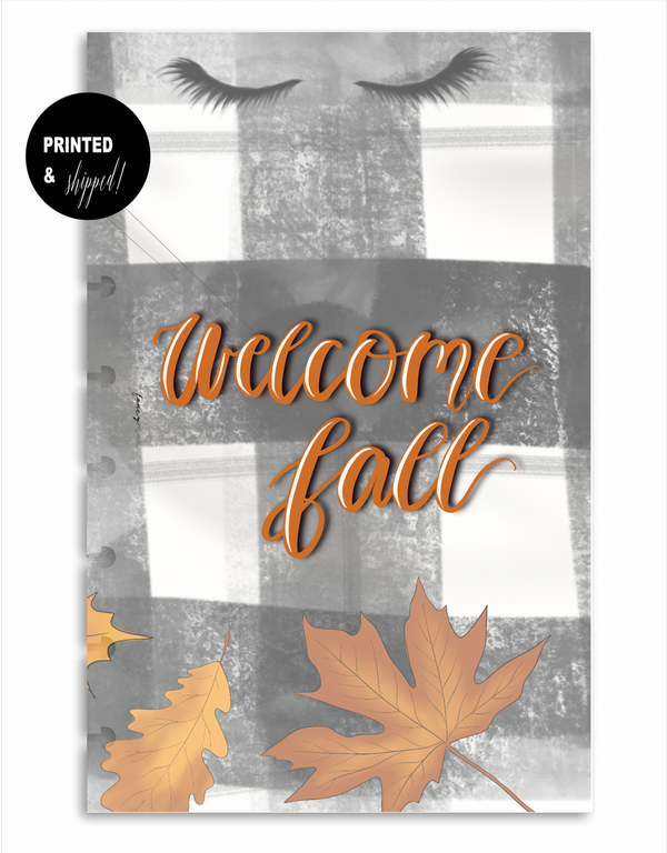 Printed Vellum Cozy Fall <PRINTED AND SHIPPED>