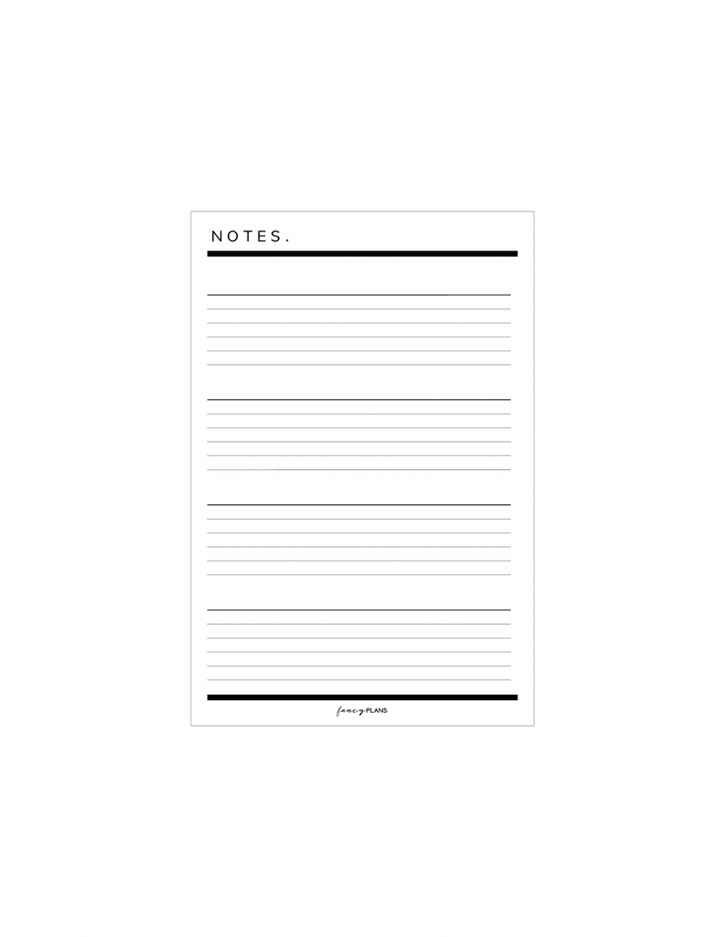 4 x 6 Notepad | Notes