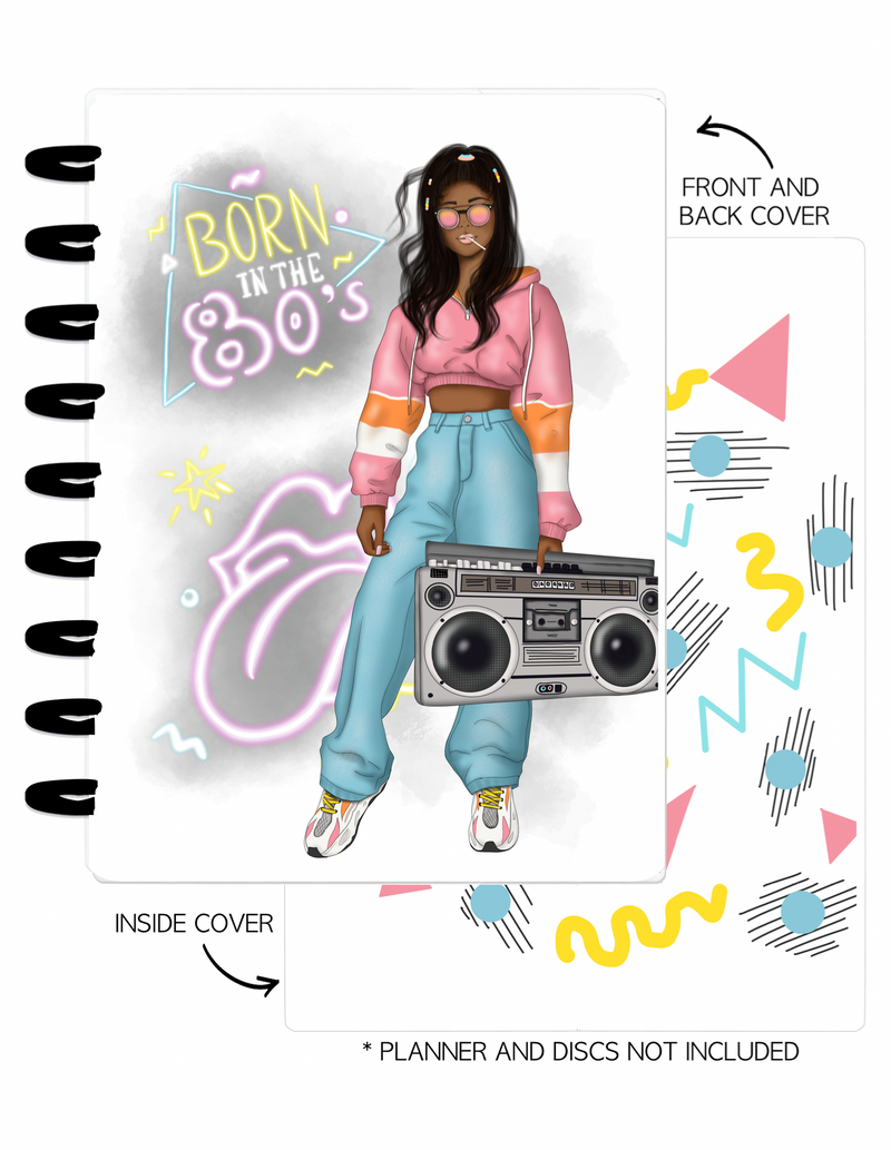Cover Set of 2 BACK 2 THE 80s/90s Born In The 80's