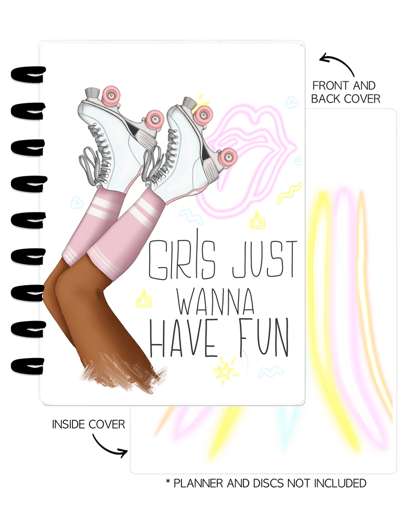 Cover Set of 2 BACK 2 THE 80s/90s Girls Just Wanna Have Fun