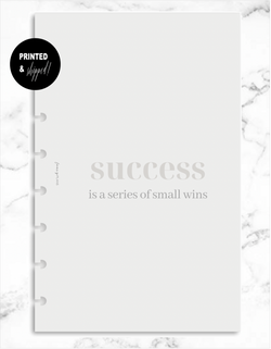 Motivational Quotes Dashboard | Success is a Series of Small Wins