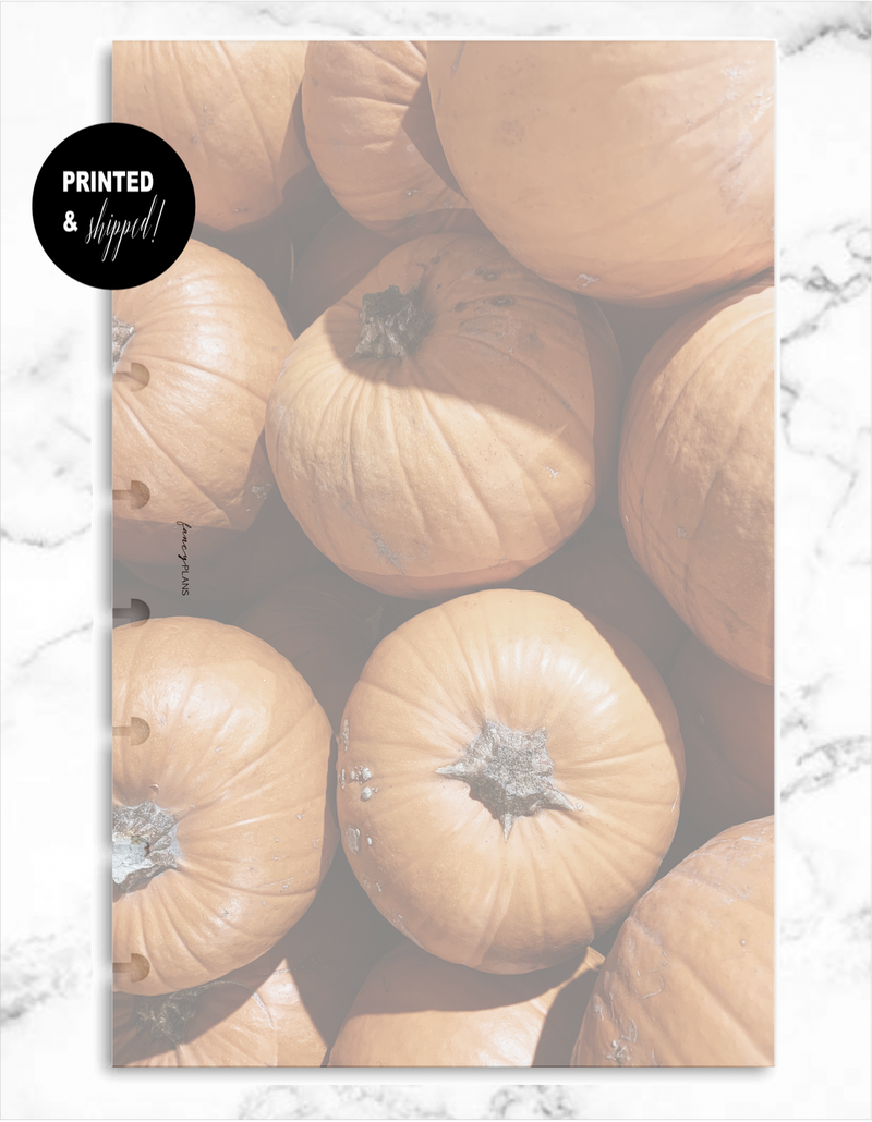 Aesthetic Fall Dashboard | Pumpkins