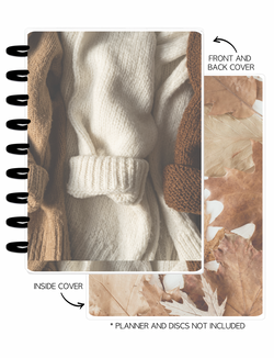 Cover Set of 2 AESTHETIC FALL Sweater Rolled Sleeves