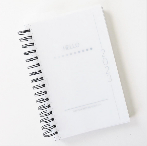 Coiled Yearly Planner | CLEAR COVER