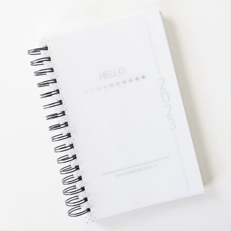 Coiled Yearly Planner | CLEAR COVER