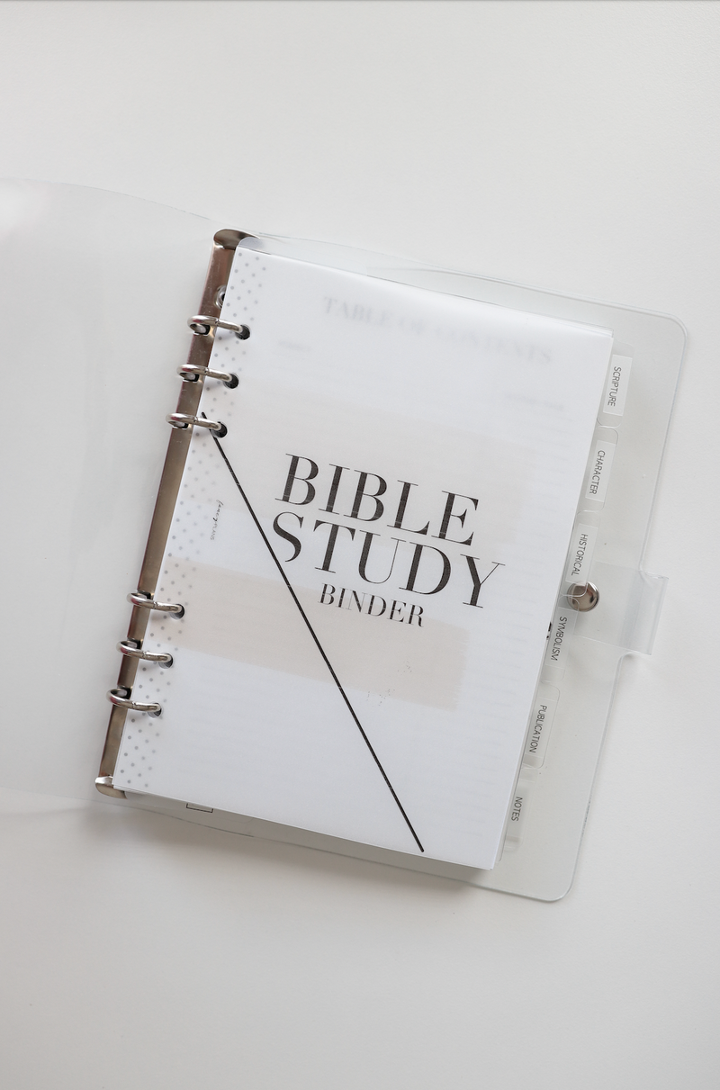 Bible Study Binder Bundle