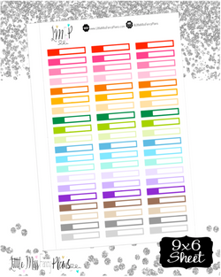 Event Labels <Multi Colored>