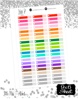 Event Labels With Boxes <Multi Colored>