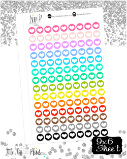 Heart Dots Stickers <Little Dots>