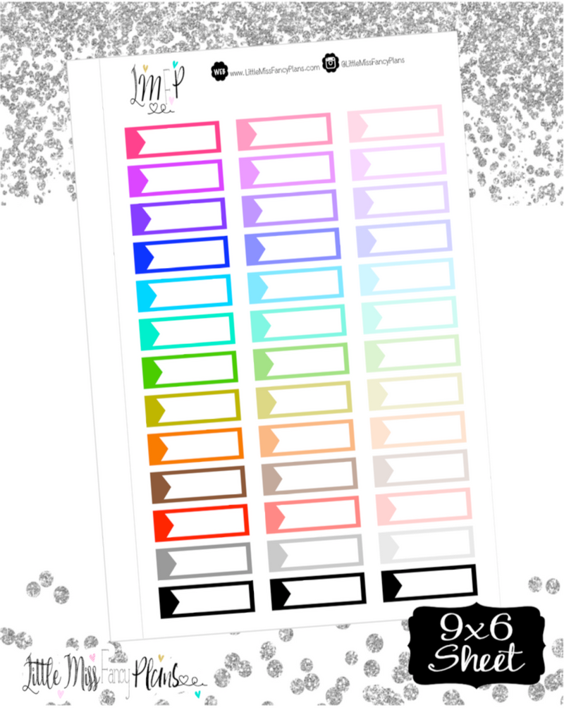 Flag Box Event Labels <Multi Colored>