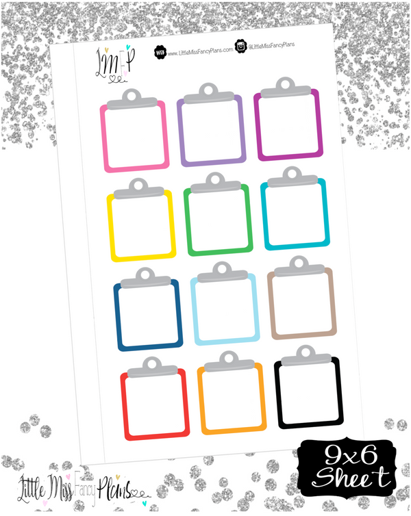 Colorful Quarter Boxes with heart Stickers – Dicope Stickers