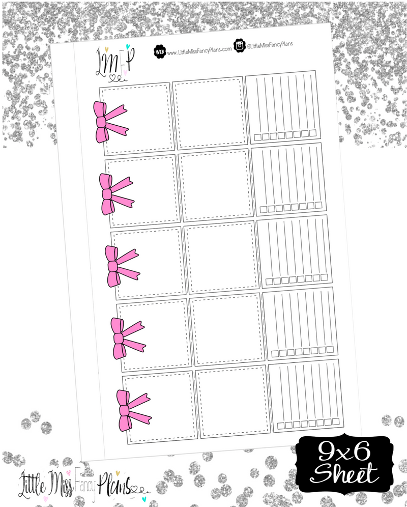 Pink Tri Fold Stickers <Pink>