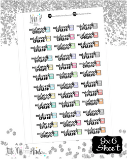 Midweek Spread Stickers <Wording Stickers>
