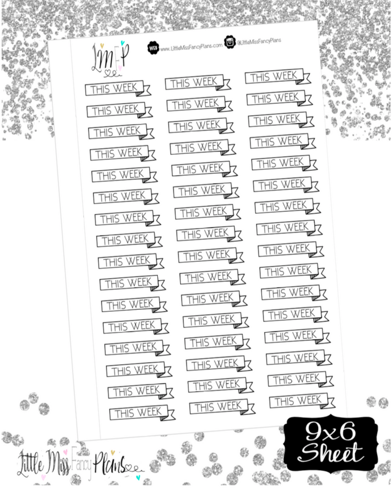 This Week Stickers <Scribbles><Headers>