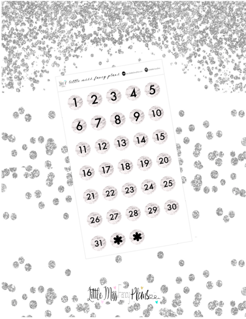 Marble Dreams Dates <Date Dots>