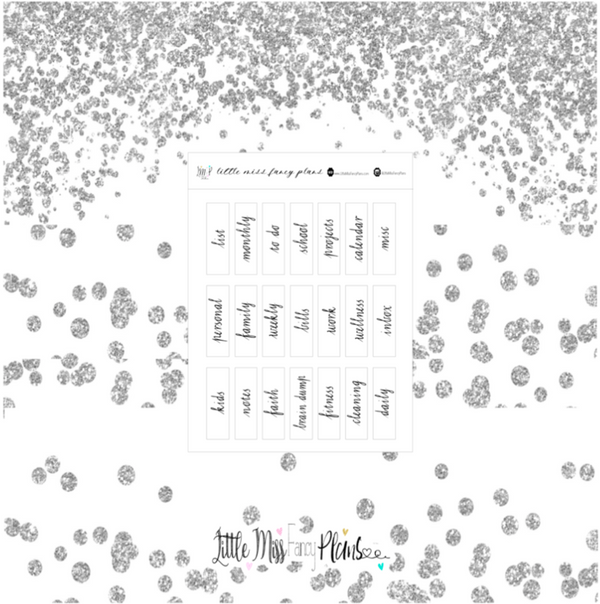 Script #1 Clear MINI and CLASSIC Divider Labels <Divider Labels>