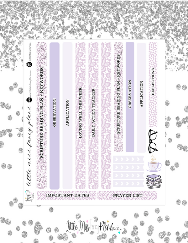 Lavender Colored Faith Kit <Classic Faith Kit>