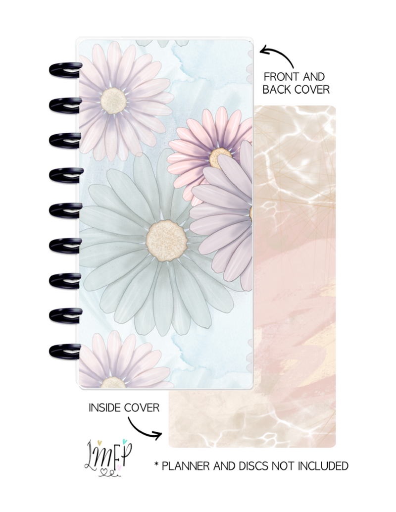 Half Sheet Cover Set of 2 <Double Sided Print> Spring Vibes V1