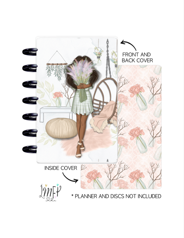 Mini Sheet Cover Set of 2 <Double Sided Print> Happiness Blooms Girls